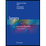 Surgery Case Based Clinical Review 2ND 20 Edition, by Christian De Virgilio and Areg Eds Grigorian - ISBN 9783030053864