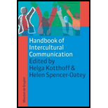 Handbook of Intercultural Communication