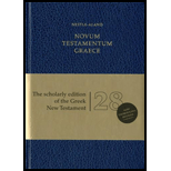 Novum Testamentum Graece (Revised Edition )