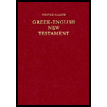 Greek English New Testament