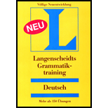 Langenscheidts Grammatiktraining Deutsch