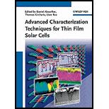 Advanced Characterization Techniques for Thin Film Solar Cells