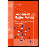 Condensed Matter Physics Crystals, 