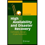 High Availability and Disaster Recovery