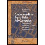 Continuous Time Sigma Delta A/D Conversion