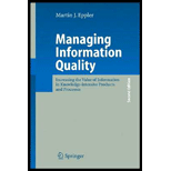 Managing Information Quality