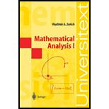 Mathematical Analysis I