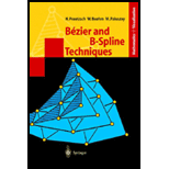 Bezier and B Spline Techniques