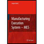 Manufacturing Execution Systems