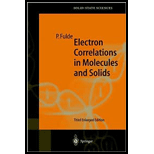 Electron Correlations in Molecules