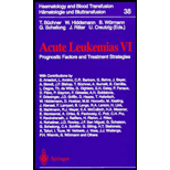 Acute Leukemias VI  Prognostic Factors and Treatment Strategies   Haematology & Blood Transfusion (Hamatologie und Bluttransfusion)