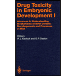 Drug Toxicity in Embryonic Development I , Volume I