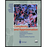 Complexity and Approximation  Combinatorial Optimization Problems and Their Approximability Properties