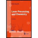 Laser Processing and Chemistry