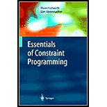 Essentials of Constraint Programming