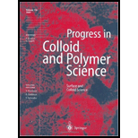 Surface and Colloid Science