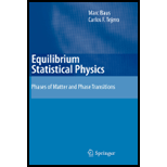 Equilibrium Statistical Physics