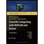 Scientific Computing With MATLAB and Octave