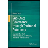 Sub State Governance through Territorial Autonomy