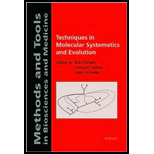 Techniques in Molecular Systematics and 