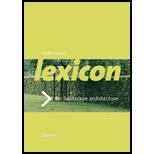 Lexicon of Garden and Landscape Architecture