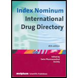 Index Nominum Int. Drug Dir.