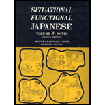 Situational Functional Japanese, Volume 3 Notes