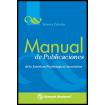 Manual de publicaciones de la APA