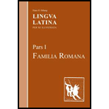 Lingua Latina, Part 1  Familia Romana   CD