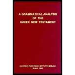 Grammatical Analysis of the Greek New Testament