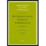 De Institutione Feminae Christianae  Liber Primus