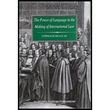 Power of Language in the Making of International Law the Power of Language in the Making of International Law