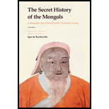 Secret History of the Mongols