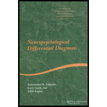 Neuropsychological Differential Diagnosis