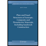 Plate and Panel Structures of Isotropic, Composite and Piezoelectric Materials, Including Sandwich Construction