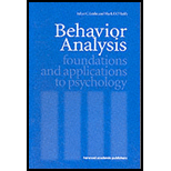 Behavior Analysis