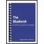 Bluebook A Uniform System of Cita