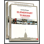 Elementary Turkish, Volume 1 and 2   With 2 CDs