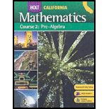 Mathematics Course 2 (Grade 7) (California)