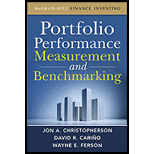 Portfolio Performance Measurement and Benchmarking