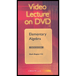 Elementary Algebra DVD Video Series