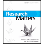 Research Matters