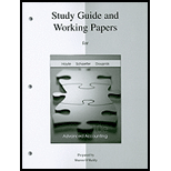 Advanced Accounting Study Guide and Working Papers