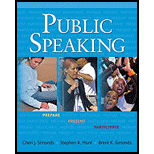 Public Speaking Prepare, Present, Participate