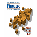 Foundations of Finance