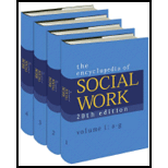 Encyclopedia of Social Work, Volumes 1 4