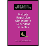 Multiple Regression with Discrete Dependent Variables