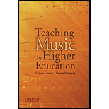 Teaching Music in Higher Education