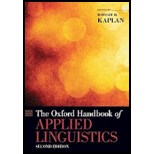 Oxford Handbook of Applied Linguistics