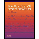 Progressive Sight Singing   With CD